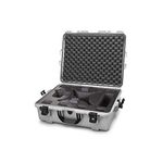 Nanuk DJI Drone Waterproof Hard Case with Custom Foam Insert for DJI Phantom 4/ Phantom 4 Pro (Pro+) / Advanced (Advanced+) & Phantom 3 - Silver - Made in Canada