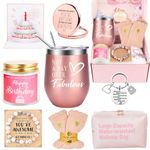 Birthday Gifts for Women, Happy Birthday Gifts Basket for Women, Gift Set for Best Friends Female Sister Mom Wife Daughter Her Girlfriend Coworker Bestie