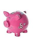 Mousehouse Gifts Kids or Adults Large Pink Pig Piggy Bank with Hearts Gift for Girls