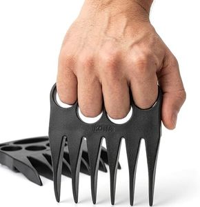 Kona Wolverine Meat Shredder Claws – Heavy Duty Plastic BBQ Meat Claws for Pulled Pork, Chicken, Beef – Strong Grill Tool for Shredding Food – Durable BPA-Free Material