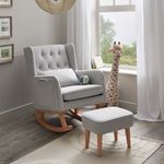 Rocking Chair For Nursery With Ottoman