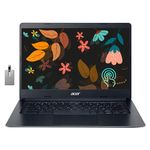 Acer Chromebook 314 14" FHD IPS Touchscreen Laptop, Intel Celeron N4020, 4GB LPDDR4 RAM, 64GB eMMC, Intel UHD Graphics 600, Wi-Fi 5, 720p HD Camera, Chrome OS, Charcoal Black, 32GB Hotface USB Card