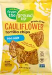 FROM THE GROUND UP Cauliflower Sea Salt Tortilla Chip, 4.5 OZ