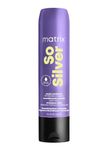 Matrix Purple Pigmented Conditioner, So Silver, Deep Conditioning and Toning, Repairs Dull, Blonde & Silver Hair, For Color Treated Hair, For Dry, Damaged Hair, 300ML