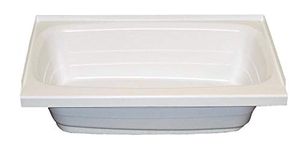 Lippert 209653: 24" X 36" Bathtub; Left Drain - White