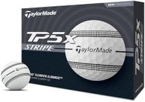 TaylorMade Golf 2024 TP5X Stripe ONE Dozen Golf Balls