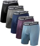 BAMBOO COOL Men's Long Boxer Briefs