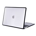 BlueSwan Case compatible for Macbook Air 13 inch M1 A2337 A2179 A1932, Released in 2021 2020 2018, Anti-rupture TPU Frame + PC Matte Anti-fingerprint Protective Cover - Frosted Clear