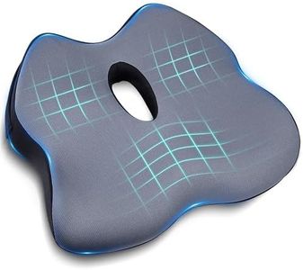 BALITTA Coussin Coccyx de Bureau Ergonomique pour Soulager la Douleur Lombaire et la Sciatique, Coussin de Chaises en Mousse à Mémoire pour Voiture, Fauteuil Roulant