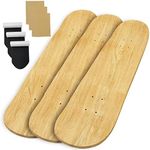 Beipoo 3 Packs 31"x 8" Blank Skateb