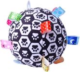 Interactive Dog Toys, Dog Soccer Ball with Straps, Active Rolling Bouncing Ball for Dogs, Moving Dog Toy Jumping Chasing Bell, Small Medium Large Pet for Boredom