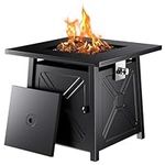 Ciays 32 Inch Gas Fire Pit Table, 5