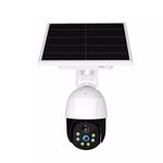 QIWA Full HD 4MP Solar CCTV Security Camera with Colour Night Vision | 4G Sim | Two Way Talk | Waterproof Outdoor | Smart Human Motion Detection | PTZ Camera for Home | Agriculture | Remote Area