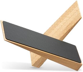 Fermaporta da pavimento, Set di 2 Fermaporta in Legno, Blocca porta in Bambù, Antiscivolo e Ecologici, Adatti per Tutti i Tipi di Porta e Superfici, Ferma porta da pavimento, Ferma porte