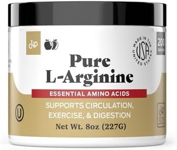 Pure Bulk L-Arginine Powder Supplement - Plus Arginine 8oz (227g) 60 Servings Amino Acid & Nitric Oxide