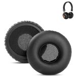 XRHTONG Prime Earpads Replacement Compatible with House of Marley Positive Vibration 2 Wireless On Ear Headphone Ear pads Cushion(Protein Leather/Memory Foam)