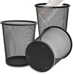 PENGQIMM Circular Mesh Waste Bin,Pa