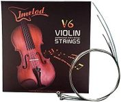 Imelod Violin strings Universal Full Set (G-D-A-E) violin Fiddle String Strings Steel Core Nickel-silver Wound with Nickel-plated Ball End for Violins