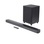 JBL Bar 5.1 Surround Sound Bar, Amazon Exclusive Entertainment System with Streaming Capabilities and Subwoofer, Compatible with Amazon Alexa, Black