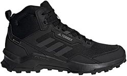 adidas mens Terrex Ax4 Mid Top Gore-tex Hiking, Core Black/Carbon/Grey Four, 11