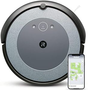 iRobot Roomba I3152 Robot Aspirapolvere Connesso, Due Spazzole In Gomma Multisuperficie, Suggerimenti Personalizzati, Compatibile Con Assistente Vocale, Tecnologia Imprint, Grigio/blu