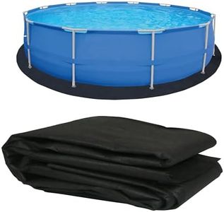 Ogrmar 18FT Round Pool Liner Pad, Durable for Above Ground Swimming Pools, Prevent Punctures and Extend The Life of Swimming Pool or Hot Tub Liner (18FT)