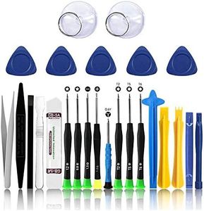 Willhom 25 in 1 Electronics Repair Tool Kit,Precision Screwdriver Set Magnetic for iPhone,Cell Phone,Smart Watch,Computer,PC,Tablet,iPad,Camera,Xbox,PS4 Pry Open Replace Screen Battery