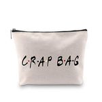 Crap Bag Novelty TV Show Inspired Travel Cosmetic Makeup Toiletry Bag (CRAG BAG EU)