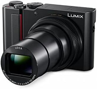 Panasonic LUMIX DC-TZ200D Compact Camera, Silver – 20MP, 15x Zoom
