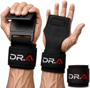 Dr. Arthritis Lifting Hook and Wrist Strap 2 in 1 (Black pair)