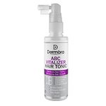 DERMORA Abc Vitalizer Hair Tonic With 2% AHL Extract, 1% Caffeine, 1% Biacapil, 1% Multi Peptides Reduces Hair Fall & Promotes Hair Growth