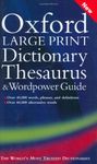 Oxford Large Print Dictionary, Thesaurus, And Wordpower Guide