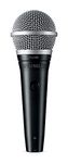 Shure PGA48 Dynamic Microphone - Handheld Mic Vocals With Cardioid Pick-up Pattern, Discrete On/Off Switch, 3-pin XLR Connector, 15' XLR-to-QTR Cable, Stand Adapter And Zipper Pouch (PGA48-QTR)