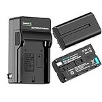 Artman NP-F550 Battery 2-Pack and W