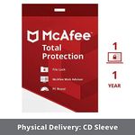 McAfee Total Protection - 1 PC, 1 Year (Activation Key Card)