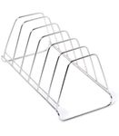 D.k 11® Plate (Lid) Stand Made Of Stainless Steel Racks. Dish Rack Lid Holder Organizer Thali Rack For Kitchen Shelves (Plate Stand)