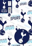 Tottenham Hotspur FC Wrapping Paper 2 Sheets 2 Tags, Spurs football gift wrap