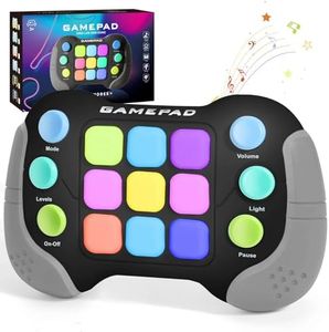 YouJabz Consola de Juegos de Mano, Juego de Empuje Rápido, Juguetes Fidget para Niños y Adultos, Juego Electrónico Pop It Juguete Antiestrés Regalos para Niños Cumpleaños Halloween Navidad Niñas