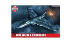 Airfix Model Airplane Kit Gift Set - A12013 Avro Vulcan B.2 Black Buck, Plastic Plane Model Kits for Adults & Kids 14+, Skill Level 3, 1:72 Scale WW2 Military Aircraft Models - Real Aeroplane Models