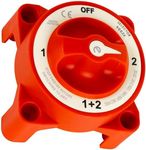 BlueStars 9002E e-Series Battery Switch, 350A Continuous 12V–32V, 4-Position Combiner and Selector for Boats, Ships, Yachts