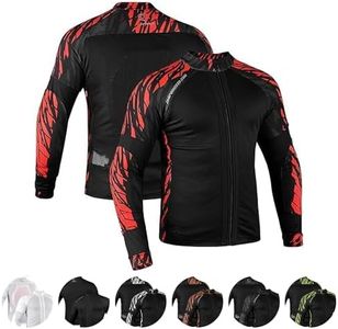 JAG Mesh Motorcycle Protective Shirt, Summer Riding Shirt for Men & Women