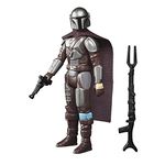 STAR WARS Retro Collection The Mandalorian (Beskar) Toy 3.75-Inch-Scale The Mandalorian Collectible Action Figure, Accessories