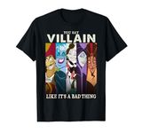 Disney Villains Disney Villains Colorful Group Shot Humor T-Shirt