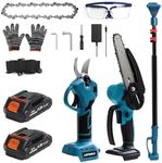 Electric Pruner Kit, 3 in 1, Max 8 