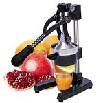 Gowintech Commercial Heavy Duty Cast Iron Hand Press Manual Orange Citrus Lemon Lime Grapefruit Pomegranate Fruit Juice Squeezer Machine Black