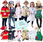 Born Toys Dress Up & Pretend Play Kids Costumes Set Ages 3-7, Washable Kids Dress Up Clothes for Play