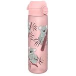 Ion8 Water Bottle, 500 ml/18 oz, Leak Proof, Easy to Open, Secure Lock, Dishwasher Safe, BPA Free, Hygienic Flip Cover, Carry Handle, Easy Clean, Odour Free, Carbon Neutral, Koala Design