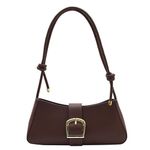 SANTORINI Nova Hobo shoulder bag for women | Womens party, dinner, casual wear hobo bag for women. (Brown)