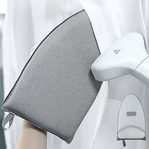 XMANX Garment Steamer Ironing Gloves,Anti Steam Gloves,Garment Steamer Accessories,Waterproof Heat Resistant Protective Ironing Glove with Finger Loop for Ironing Collar,Cuff etc.(Grey)