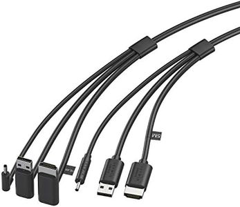 Skywin 3-in-1 Round HTC Vive Compatible Cable - for HTC Vive 3 in 1 HDMI+USB+DC 5 Meter Cable for Linkbox and Headset Connection (16 Foot)